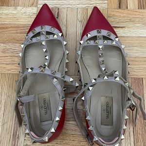 Valentino Garavani Rockstud Flats 37